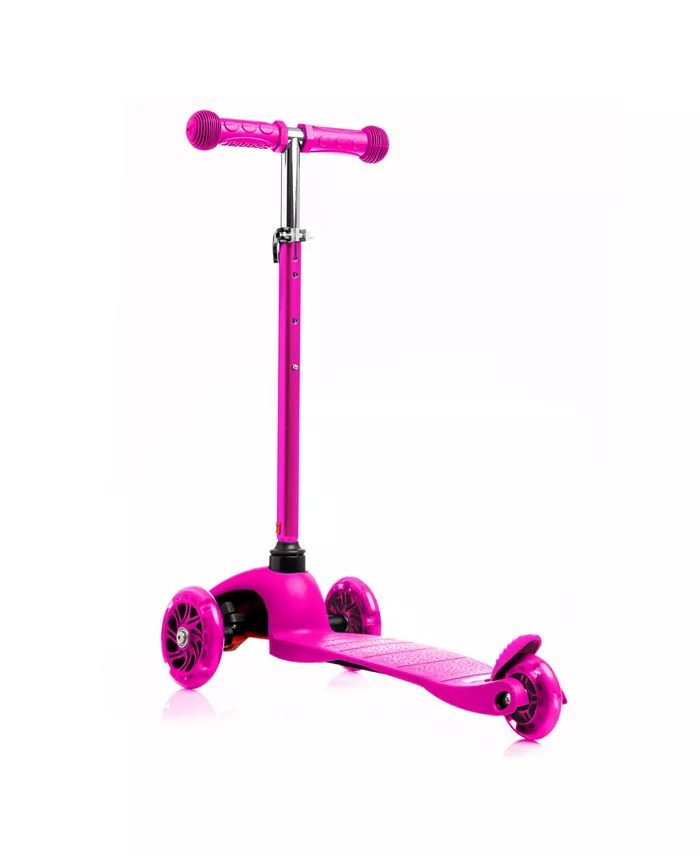 Rugged Racers Mini Scooter with Adjustable Height and LED Wheels - Mycitystee