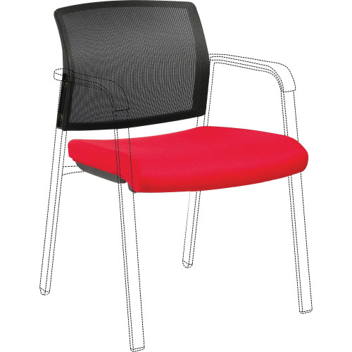 Lorell Stackable Chair Mesh Back/Fabric Seat Kit (30946) - Mycitystee