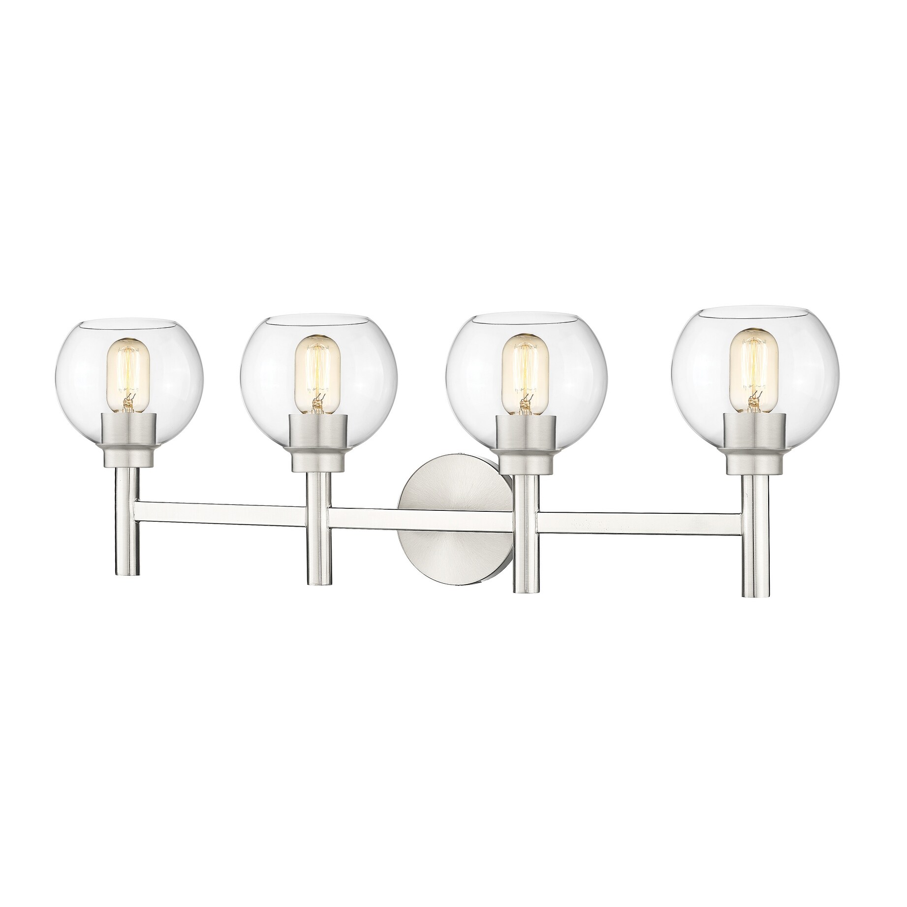 Sutton 4 Light Vanity - Brushed Nickel - Mycitystee