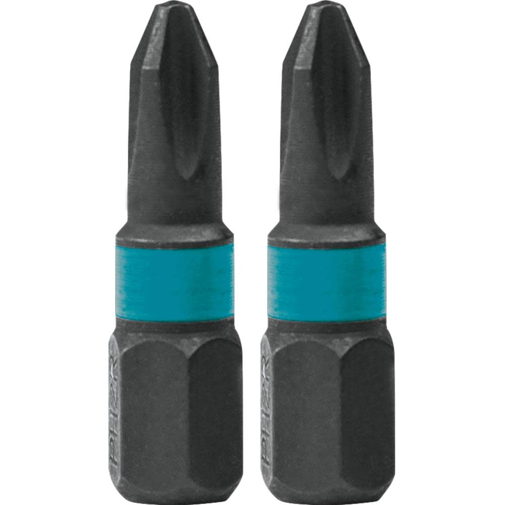 Impact X  #2 Phillips Drywall 1″ Insert Bit， 2/pk - Mycitystee