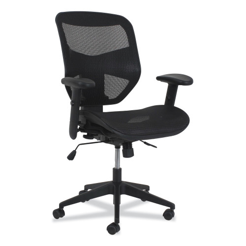 HON Prominent High-Back Task Stool， Supports Up to 250 lb， 15.94
