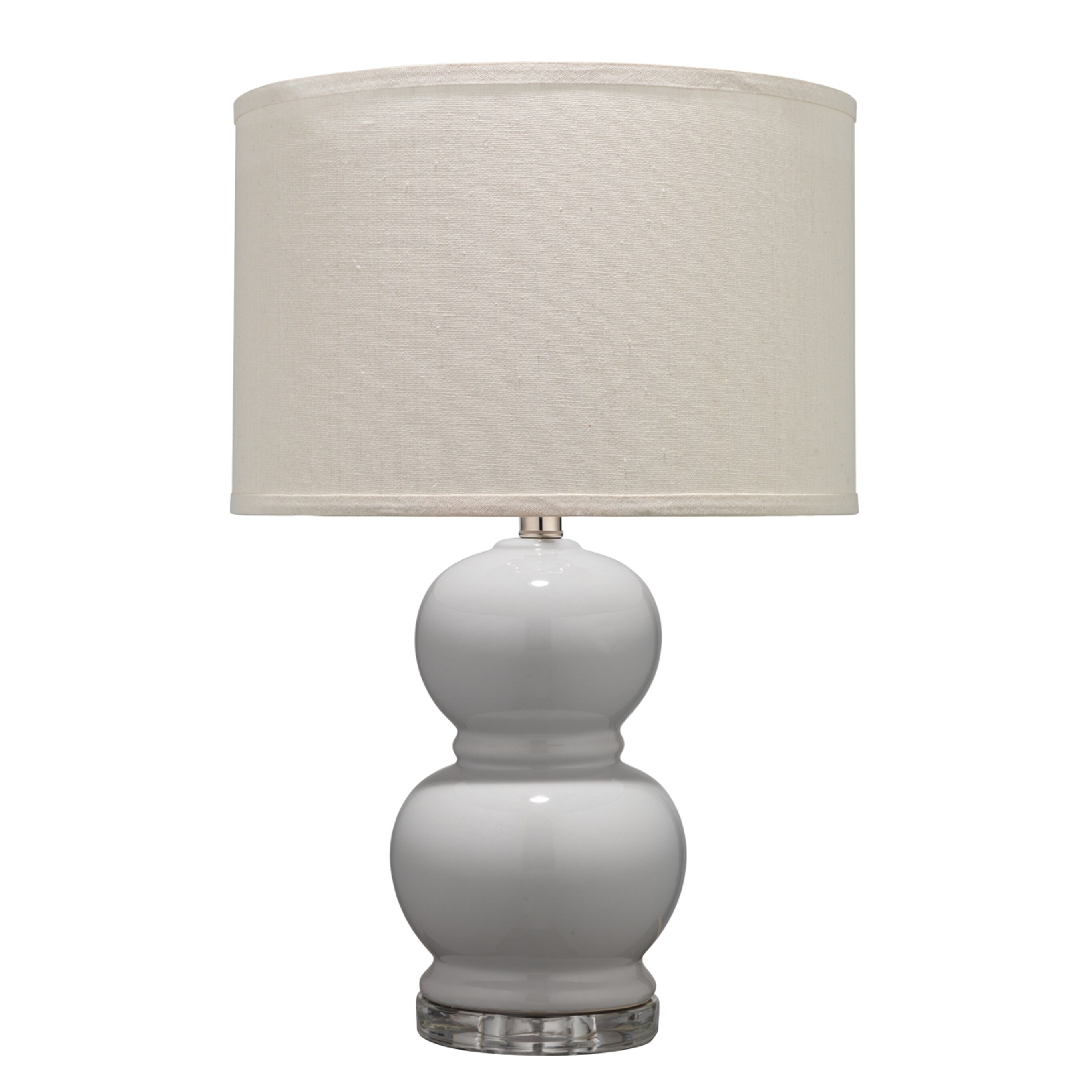 Alden Décor Bennett Ceramic Table Lamp， Grey - Mycitystee