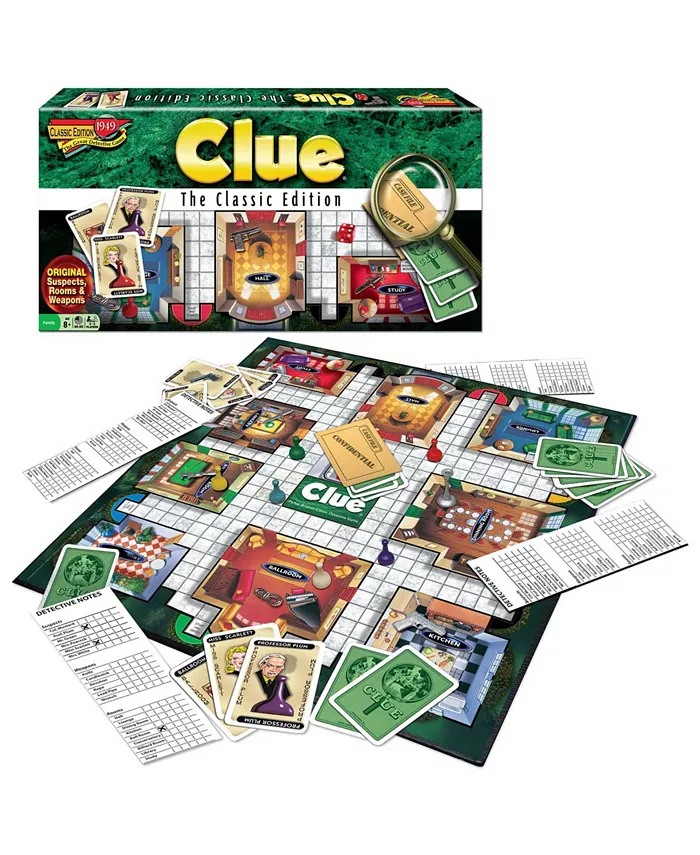 Winning Moves Clue Classic Edition - Mycitystee