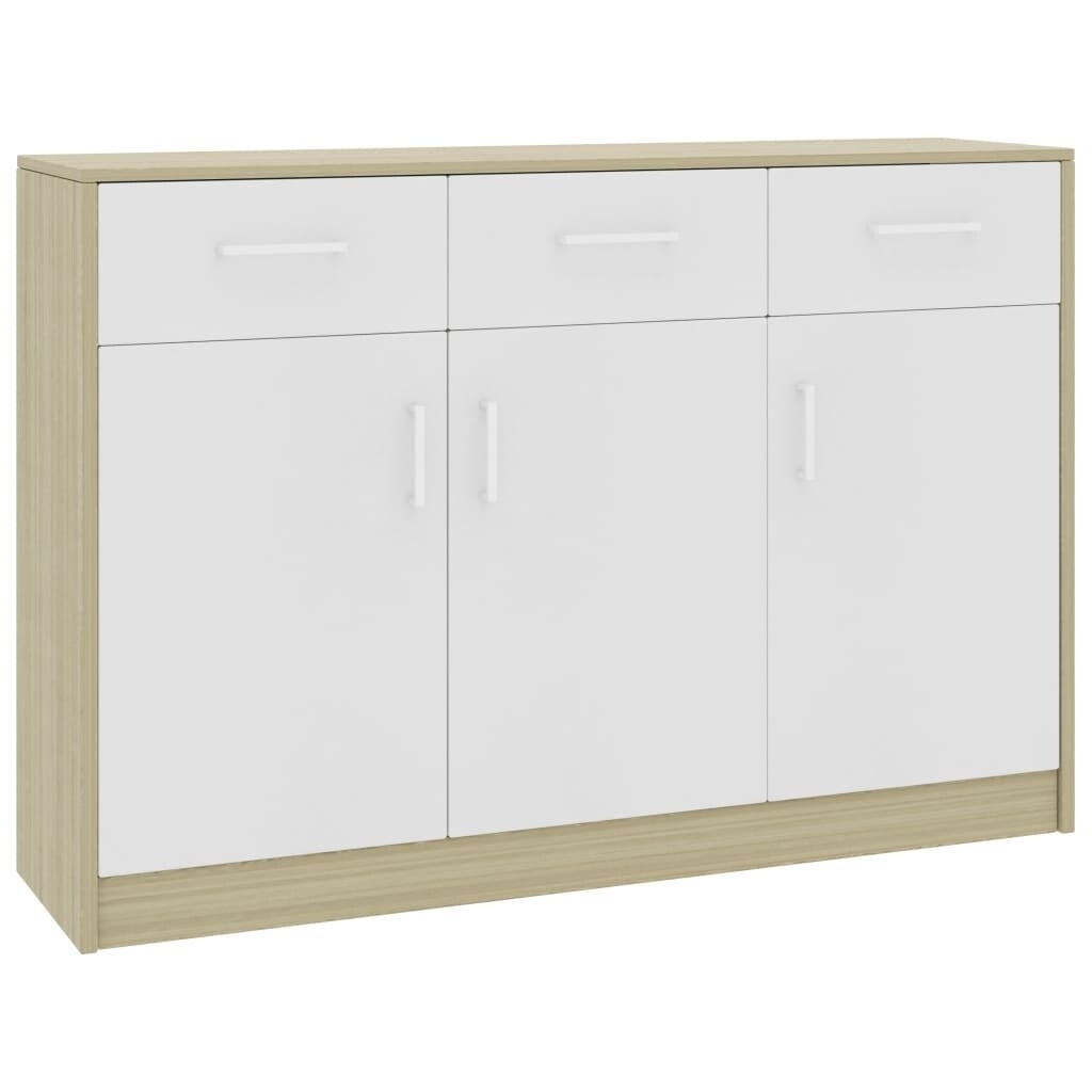 vidaXL Sideboard Engineered Wood Drawer Cabinet Storage Cupboard Multi Colors - - 31022481 - Mycitystee