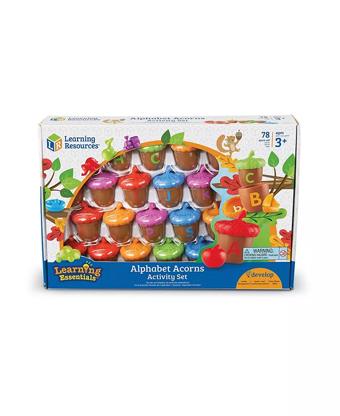 Areyougame Learning Resources Learning Essentials - Alphabet Acorns Activity Set - Mycitystee