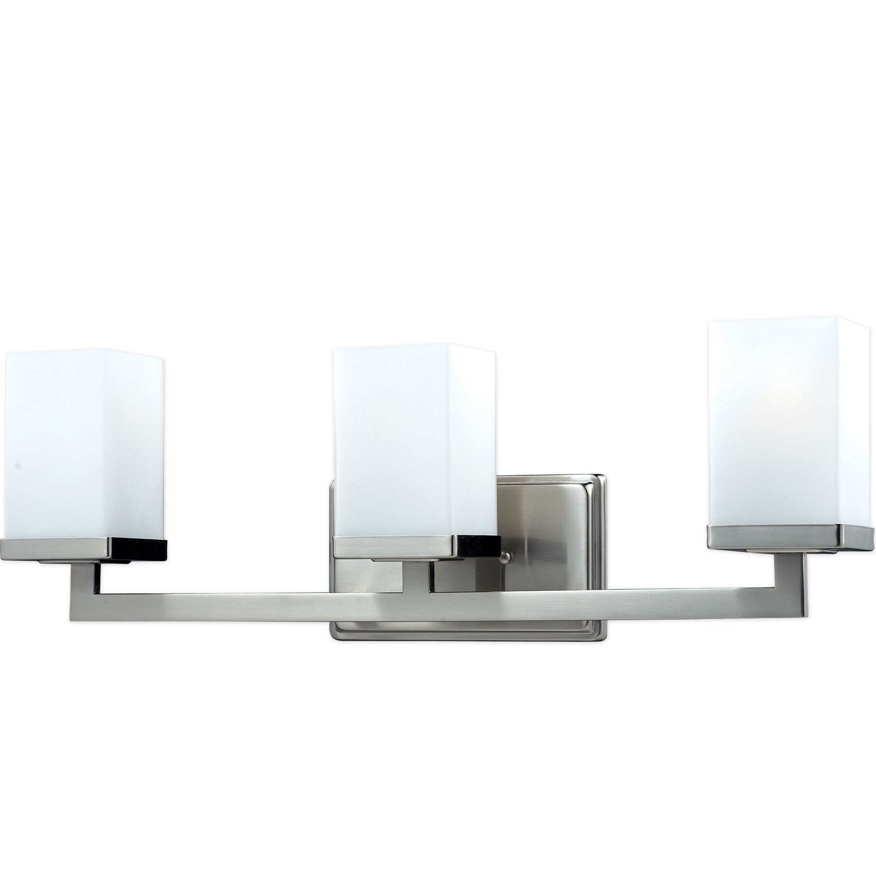 Tidal 3-light Brushed Nickel Sconce - Brushed Nickel - Mycitystee