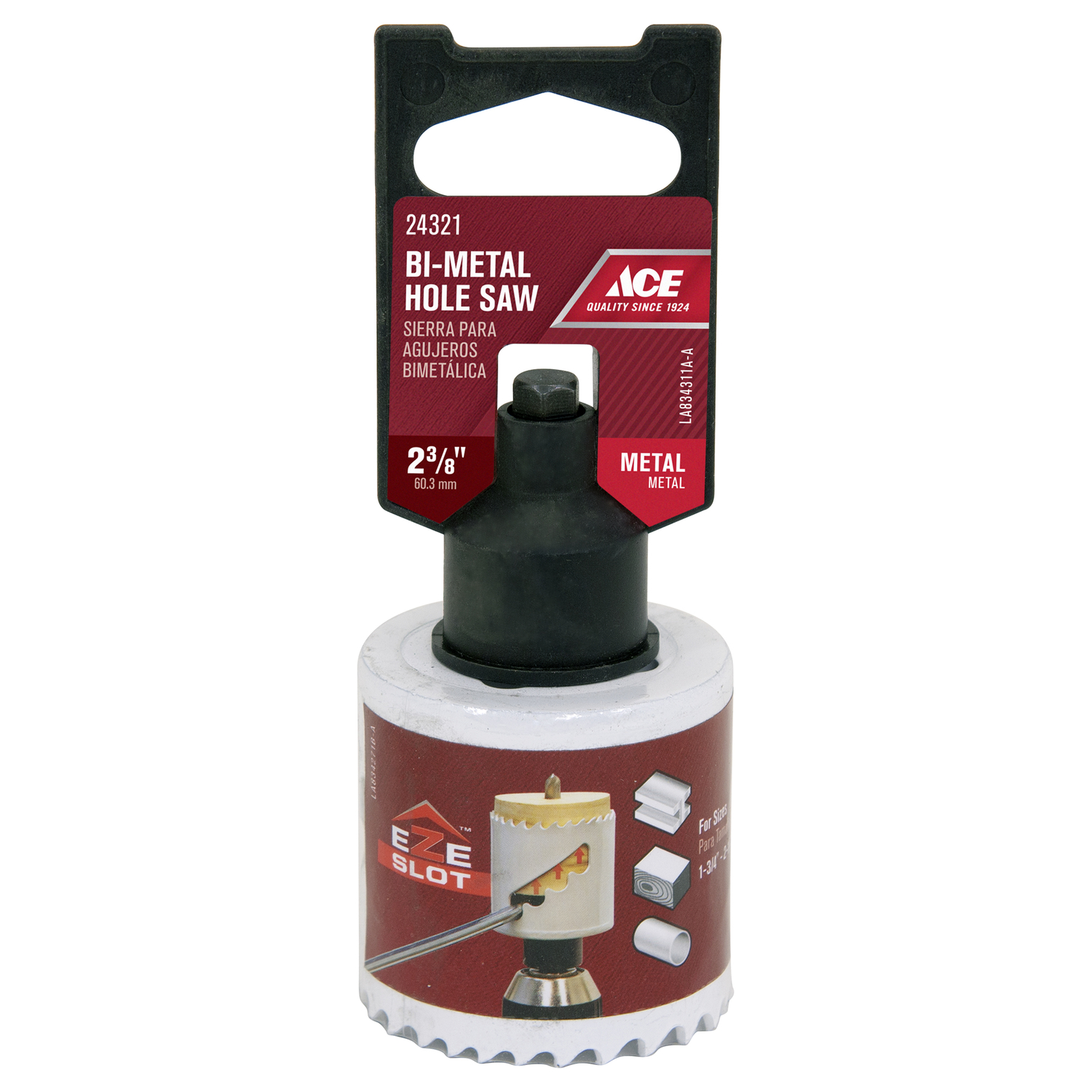 Ace 2-3/8 in. Bi-Metal Variable Pitch Hole Saw - Mycitystee