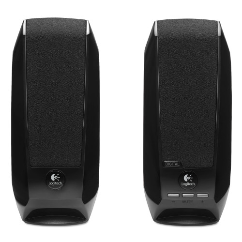Logitech S150 2.0 USB Digital Speakers， Black (980000028) - Mycitystee
