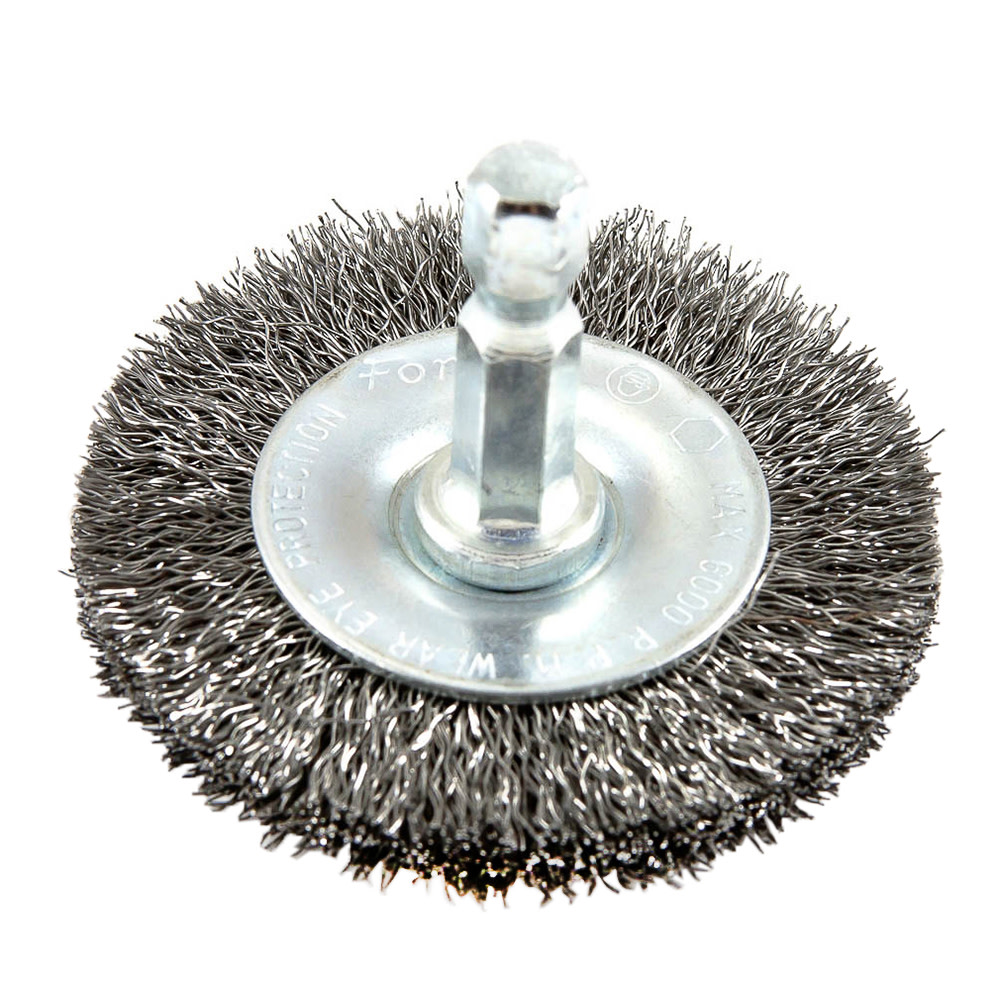 Forney Wire Wheel Crimped 2 x .008 x 1/4 Hex Shank - Mycitystee