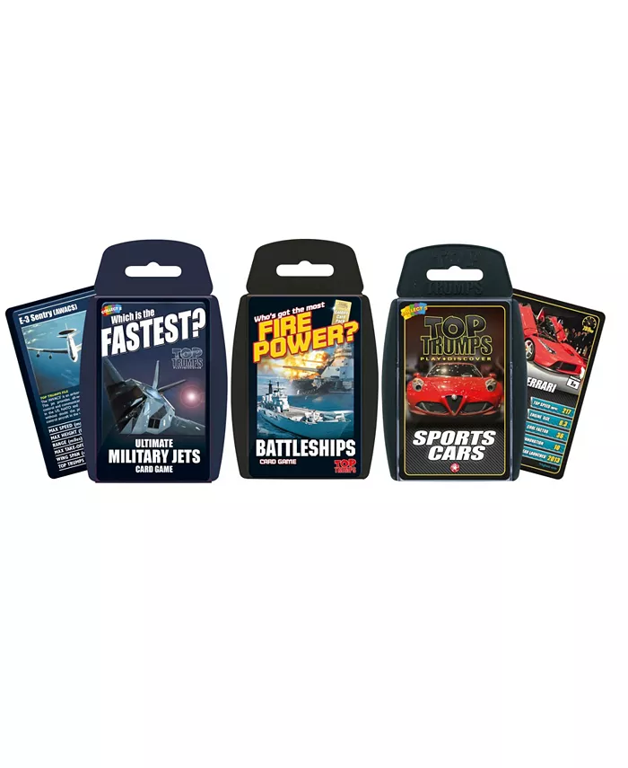 MasterPieces Puzzles Top Trumps Card Game Bundle - Mean Machine - Mycitystee