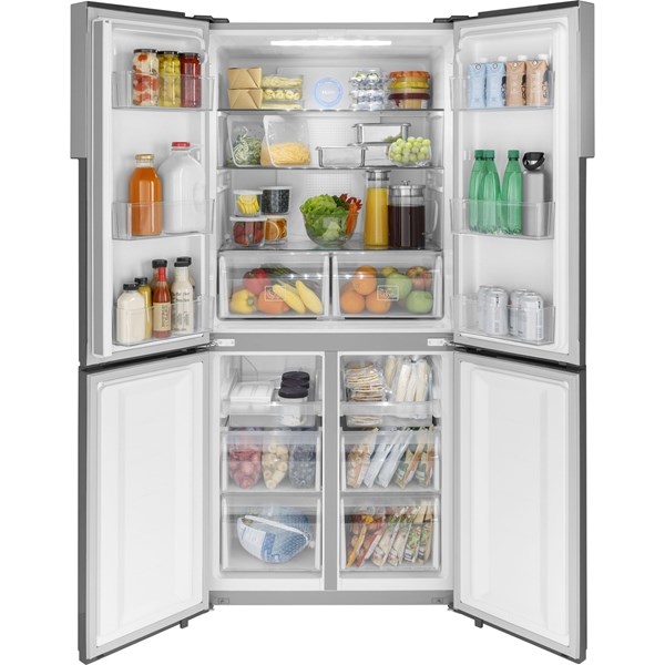 16.4 cu ft 4-Door Stainless Refrigerator - Mycitystee
