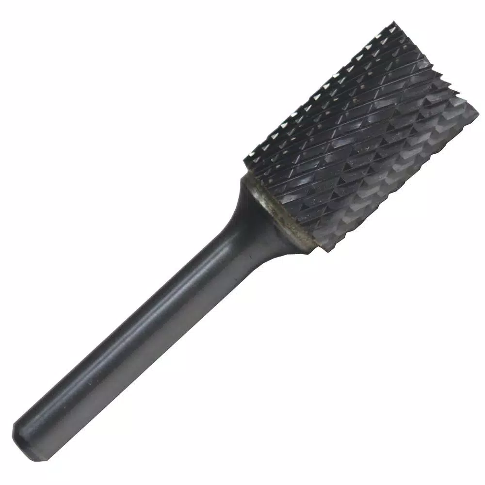 Drill America 3/4 in. x 3/4 in. Cylindrical End Cut Solid Carbide Burr Rotary File Bit with 1/4 in. Shank and#8211; XDC Depot - Mycitystee