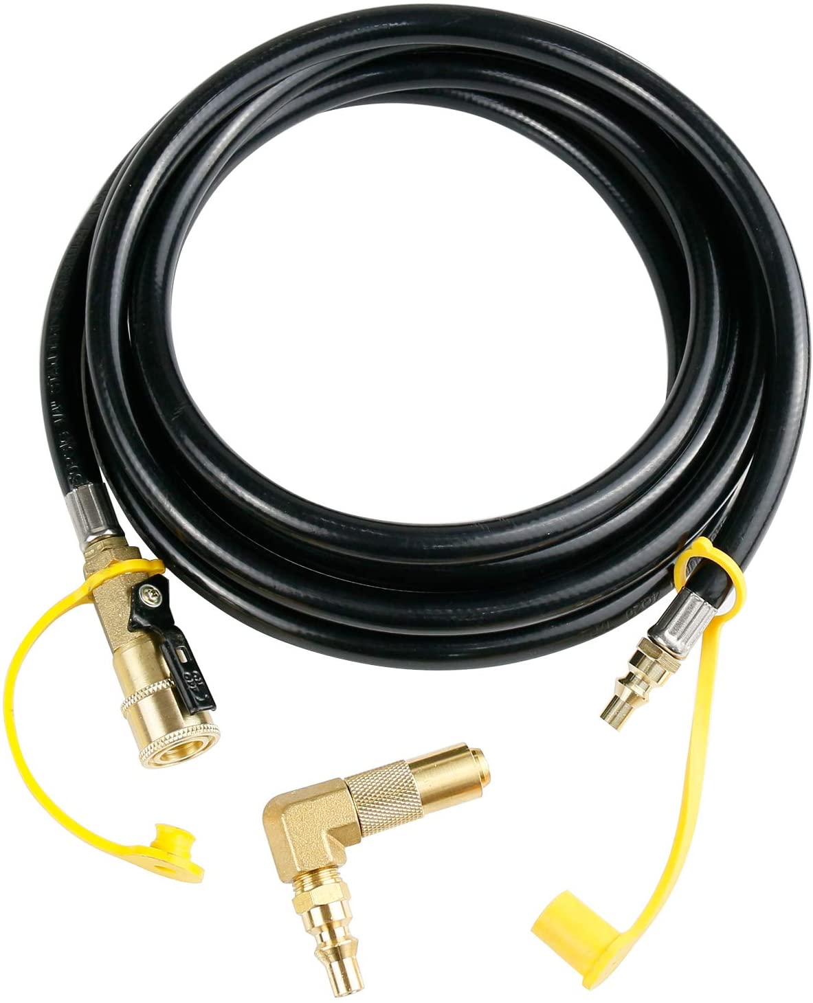 12 Feet Propane Hose 1/4'' Female Quick Connect fits Blackstone 17/22 Griddles - Mycitystee