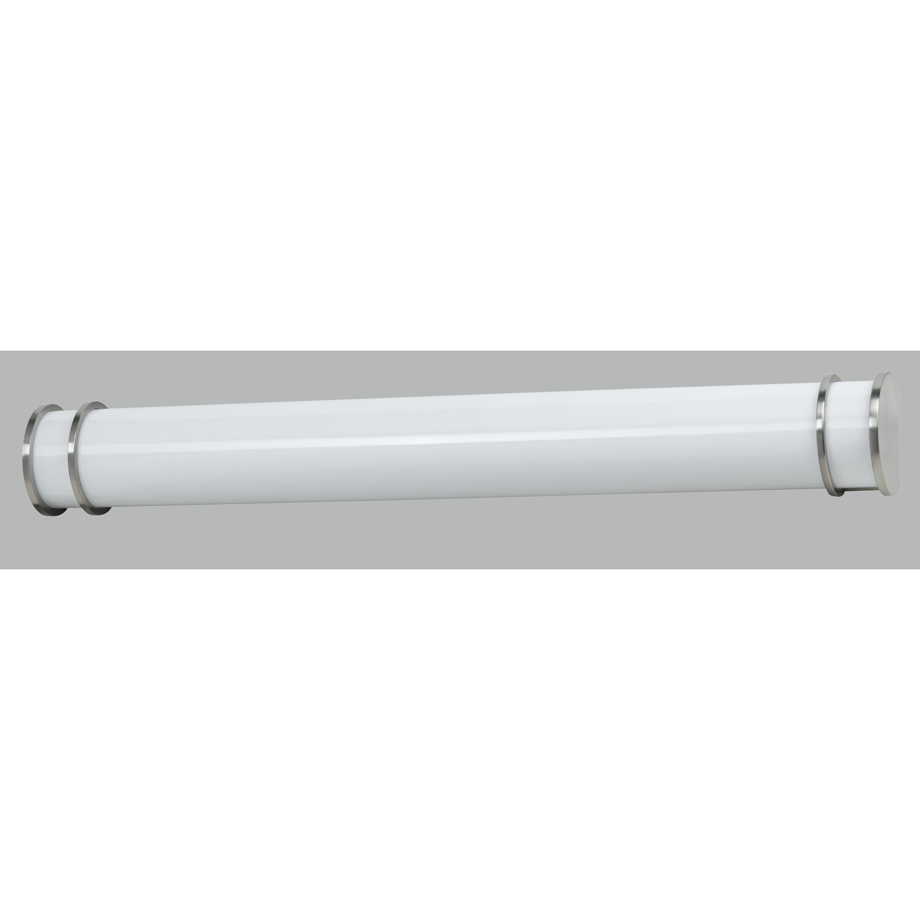 White Acrylic and Steel 36-inch 2-light 25-watt T8 Vanity Light - Mycitystee