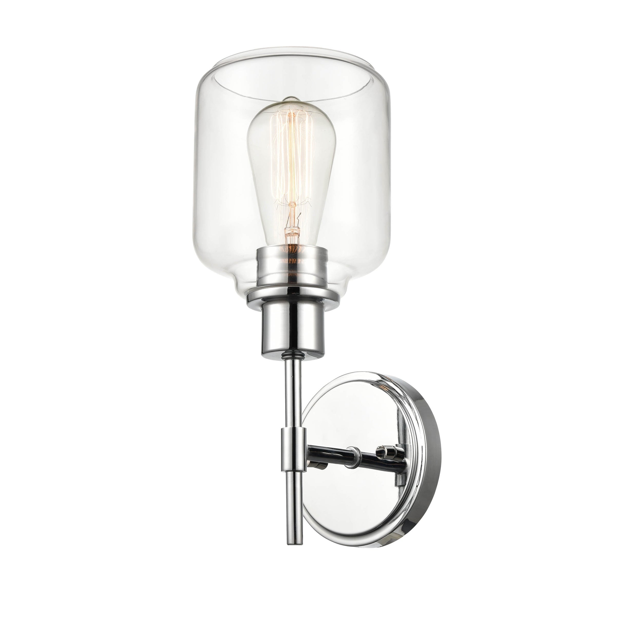 Millennium Lighting Asheville 1 Light Wall Sconce with Clear Glass Shade - Mycitystee
