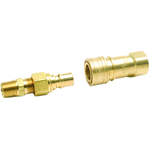 Mr. Heater F276187 Gas Mate Quick Connector， Brass - Mycitystee