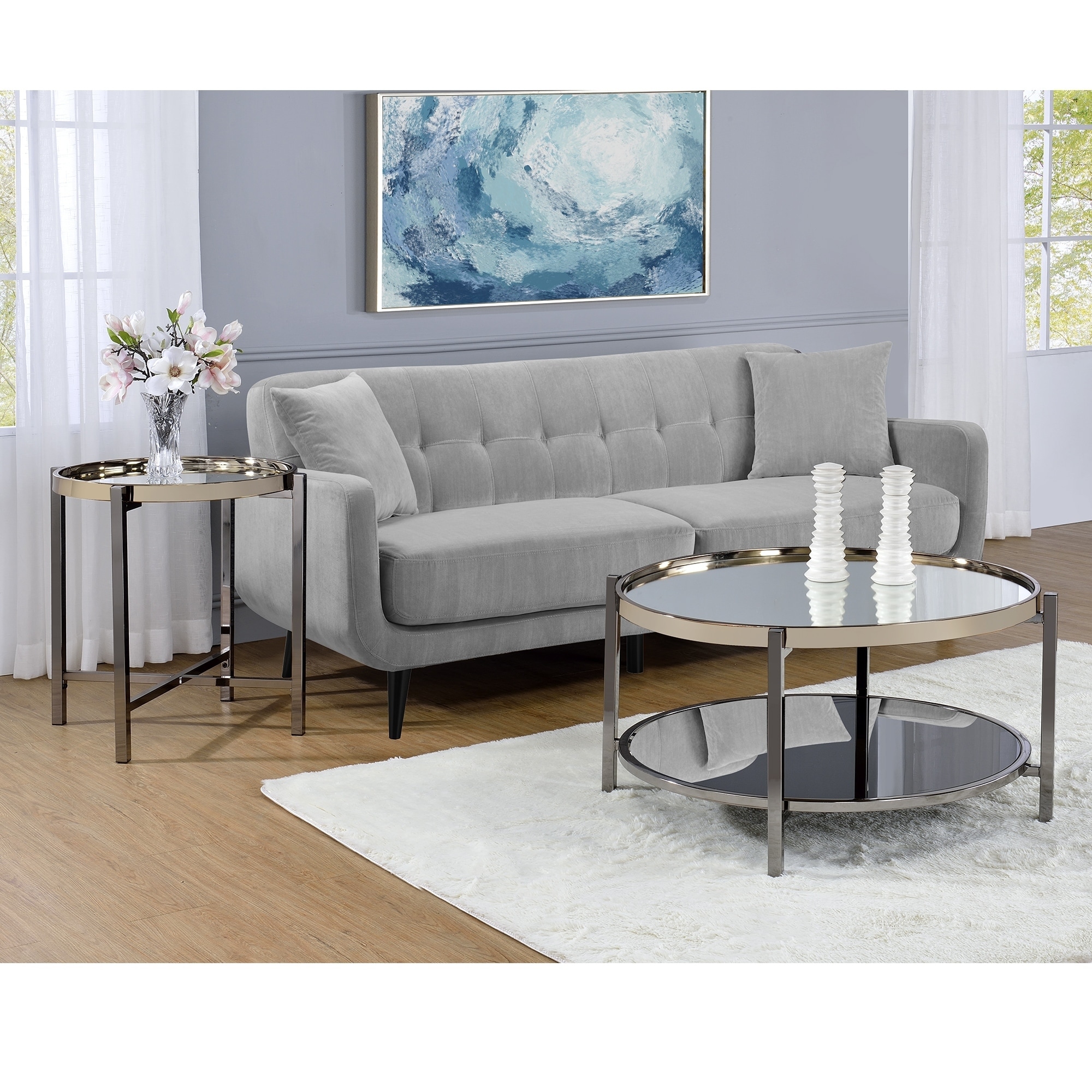 Picket House Furnishings Monaco Round Coffee Table - Mycitystee