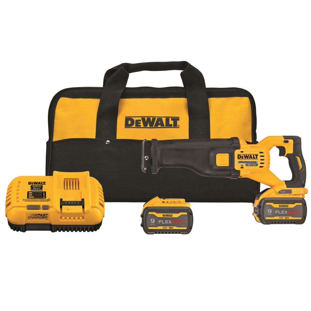 DEWALT FLEXV 60V MAX Reciprocating Saw Kit DCS389X2 from DEWALT - Mycitystee