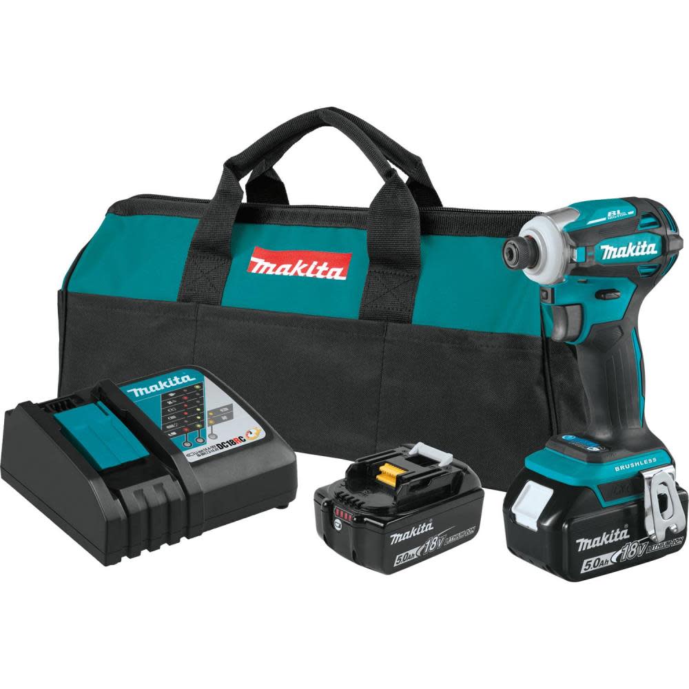 Makita 18V LXT Quick-Shift Mode 4-Speed Impact Driver Kit XDT19T from Makita - Mycitystee