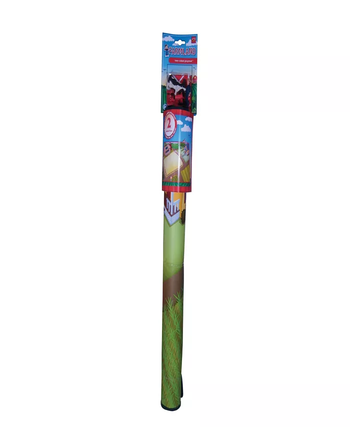 Neat Oh Farmland 2-Sided Playmat with 2 Toys - Mycitystee