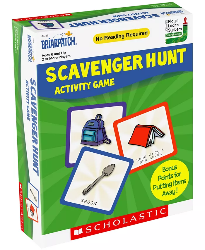 Areyougame Briarpatch Scholastic Scavenger Hunt Activity Game - Mycitystee