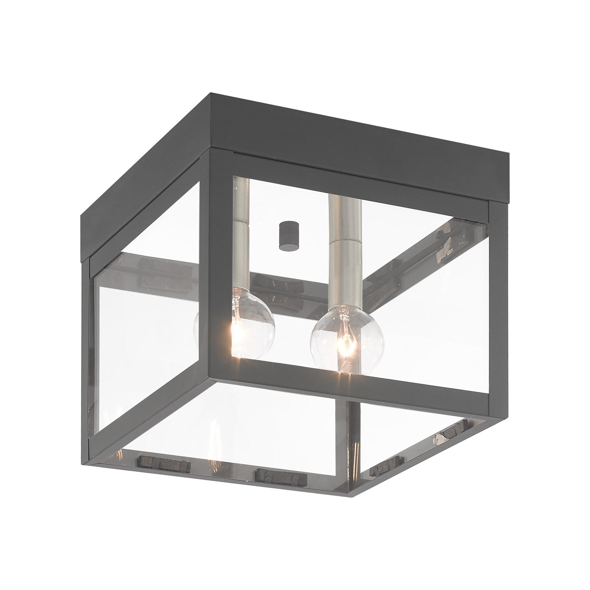 Livex Lighting Nyack 2-Light Outdoor Ceiling Mount - 8