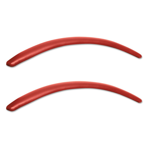 Neratoli Series Replacement Arm Pads for Alera Neratoli Series Chairs， Faux Leather， 1.77 x 15.15 x 0.59， Red， 2/Set (NRAP39) - Mycitystee
