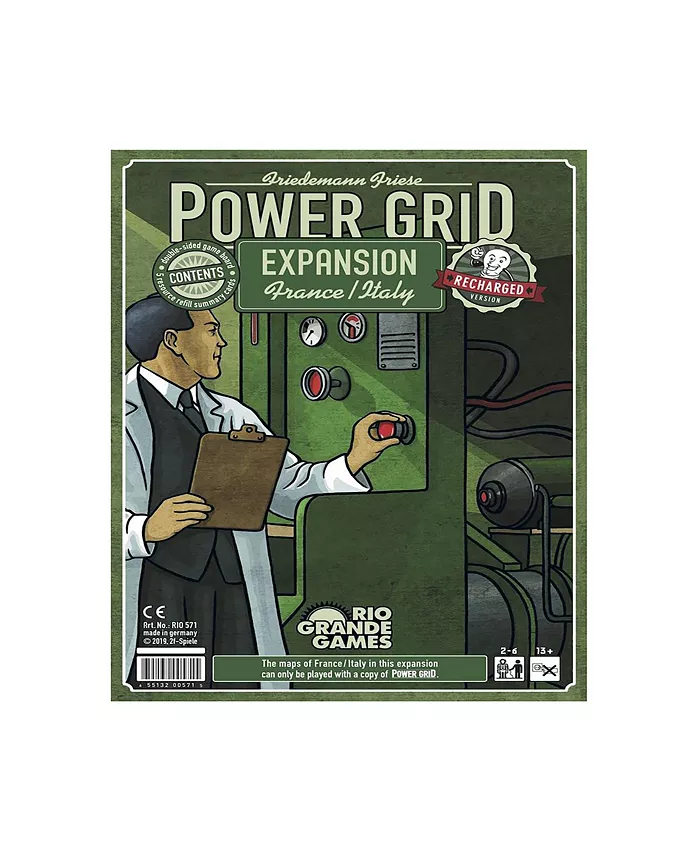 Rio Grande Power Grid France， Italy Expansion Economic Board Game - Mycitystee