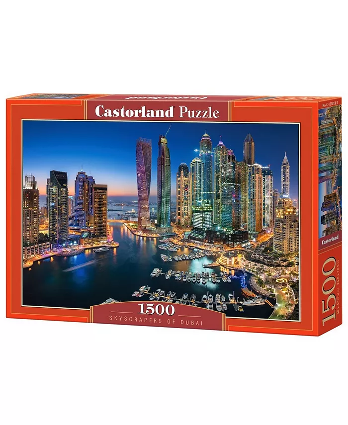Castorland Skyscrapers of Dubai Jigsaw Puzzle Set， 1500 Piece - Mycitystee