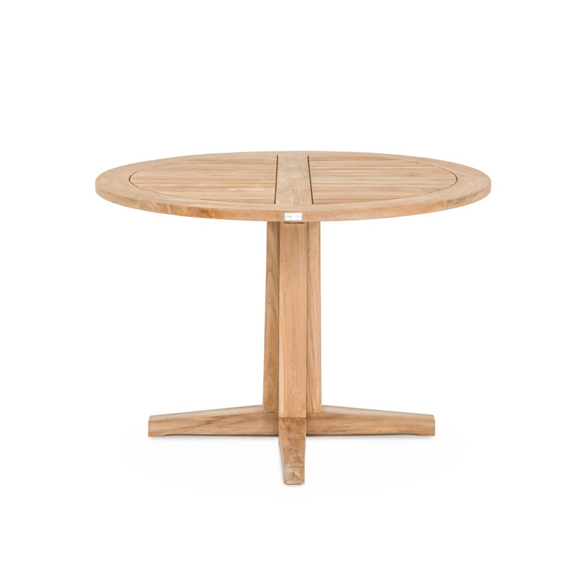Signature Wistow Lane 48 Inch Round Teak Patio Dining Table - Mycitystee