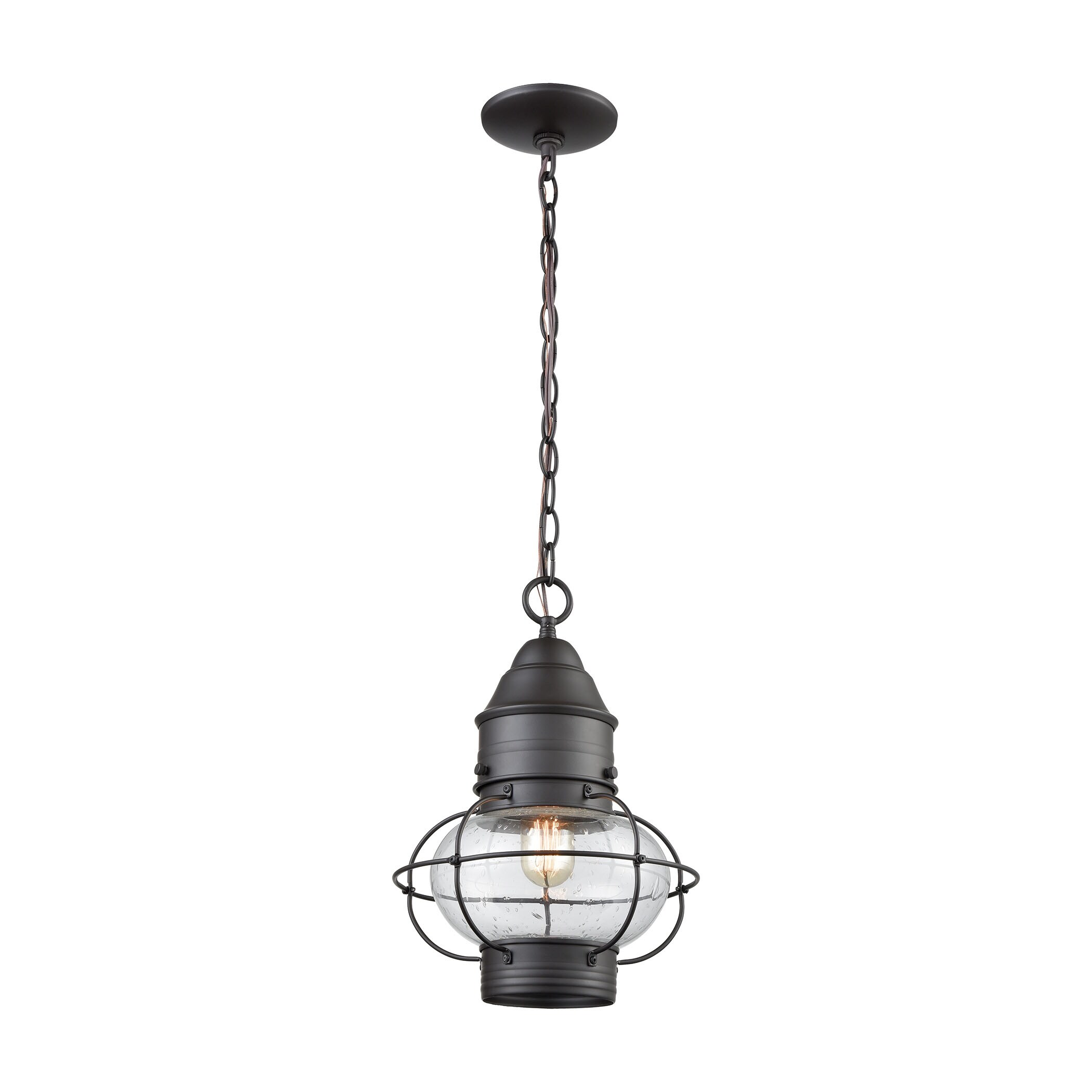 Onion 1-Light Outdoor Pendant - Mycitystee