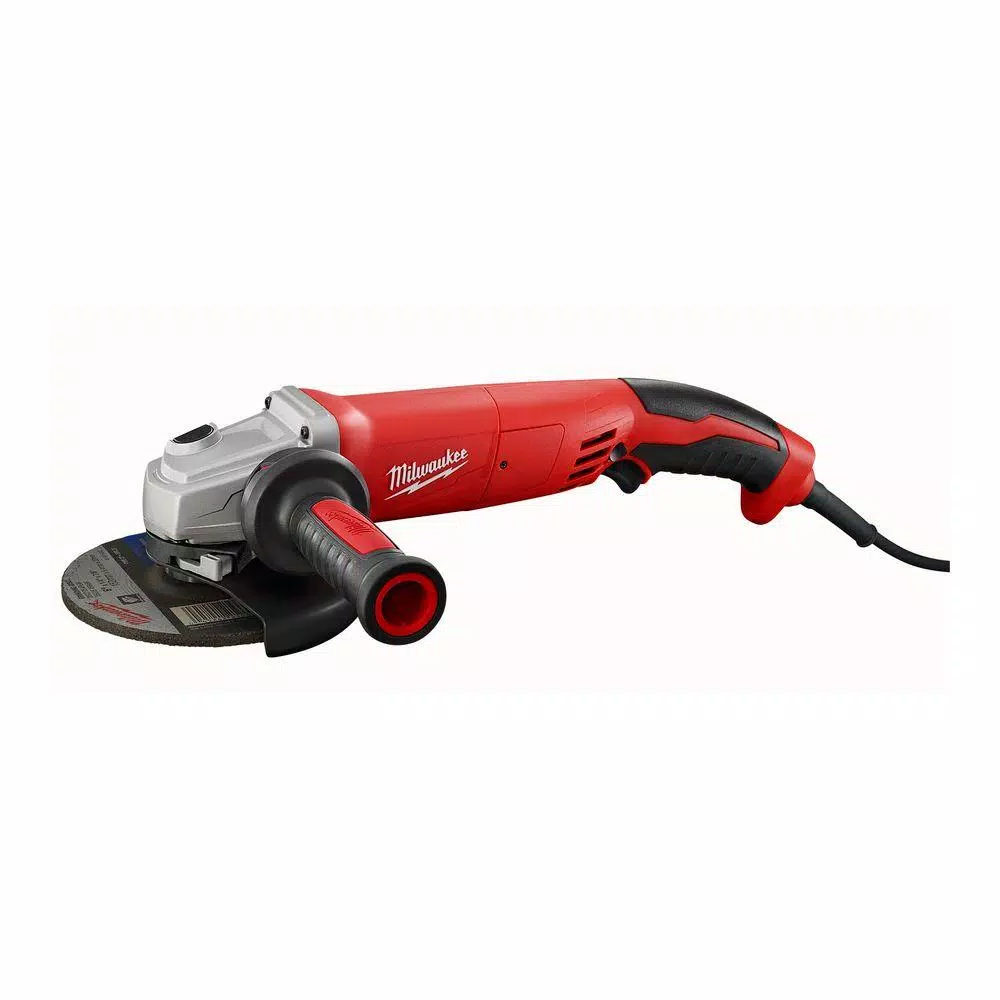 Milwaukee 13 Amp 5 in. Small Angle Grinder with Lock-On Trigger Grip and#8211; XDC Depot - Mycitystee