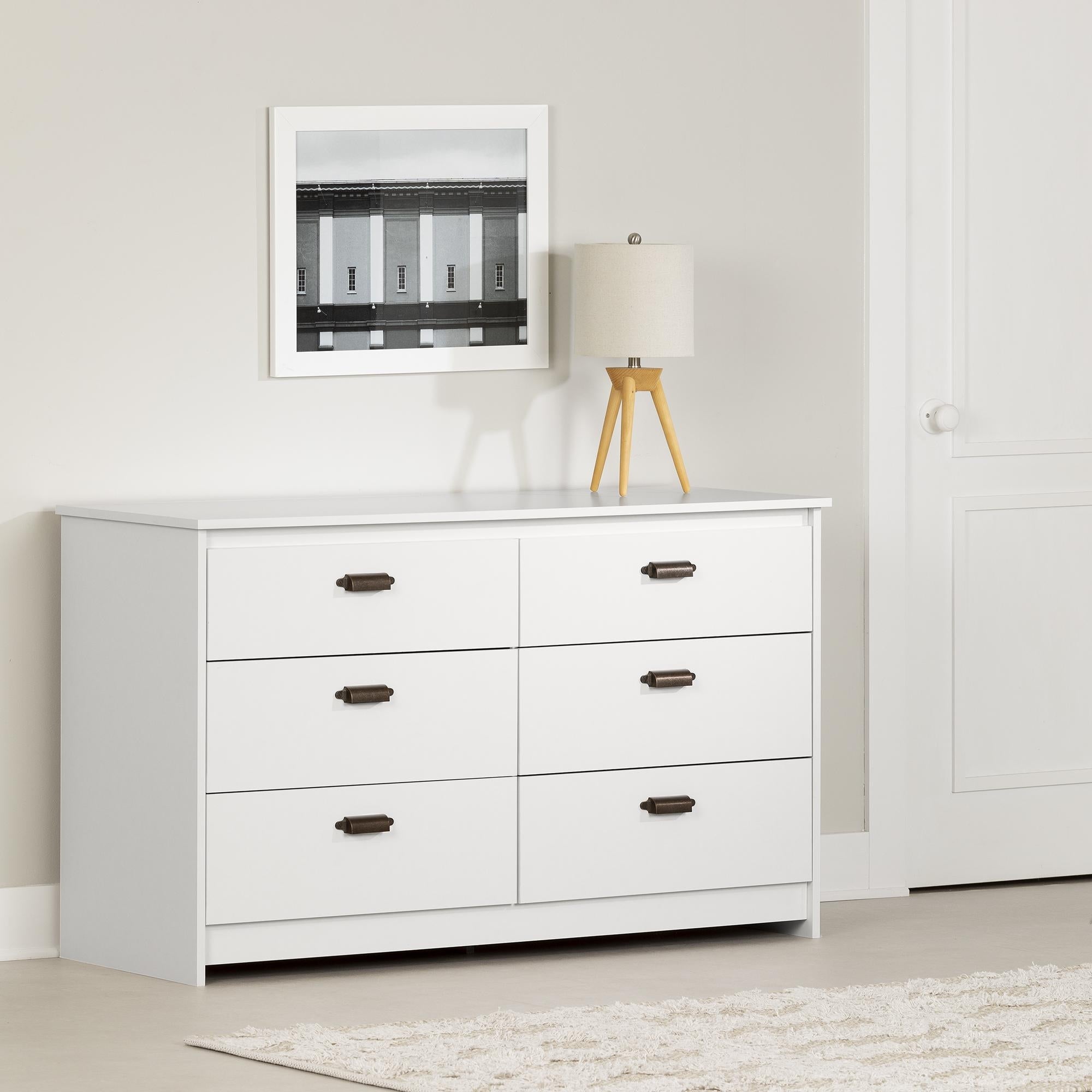 South Shore Hulric 6-drawer Double Dresser - - 35435861 - Mycitystee