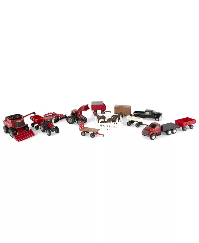 TOMY - Ertl Case Ih 1 64 Scale 20 Piece Vehicle Value Set - Mycitystee