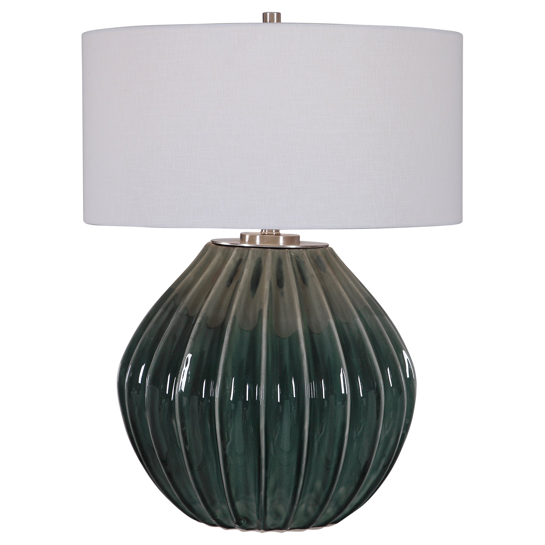 Uttermost Rhonwen Green Table Lamp - Mycitystee
