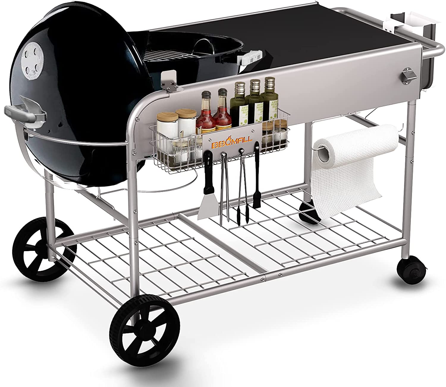 Grill Table Stand Cart for Weber 22