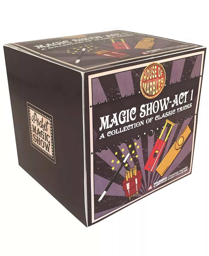 House of Marbles Magic Show Act 1 - A Collection Of Classic Tricks Set， 5 Piece - Mycitystee