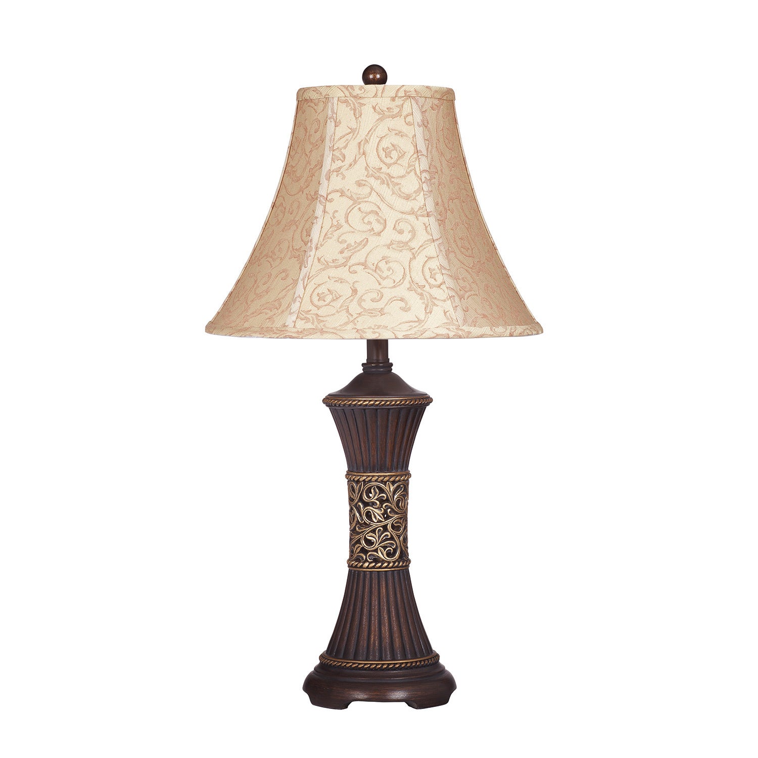 Mariana Bronze 29 Inch Resin Table Lamps - Set of 2 - Mycitystee