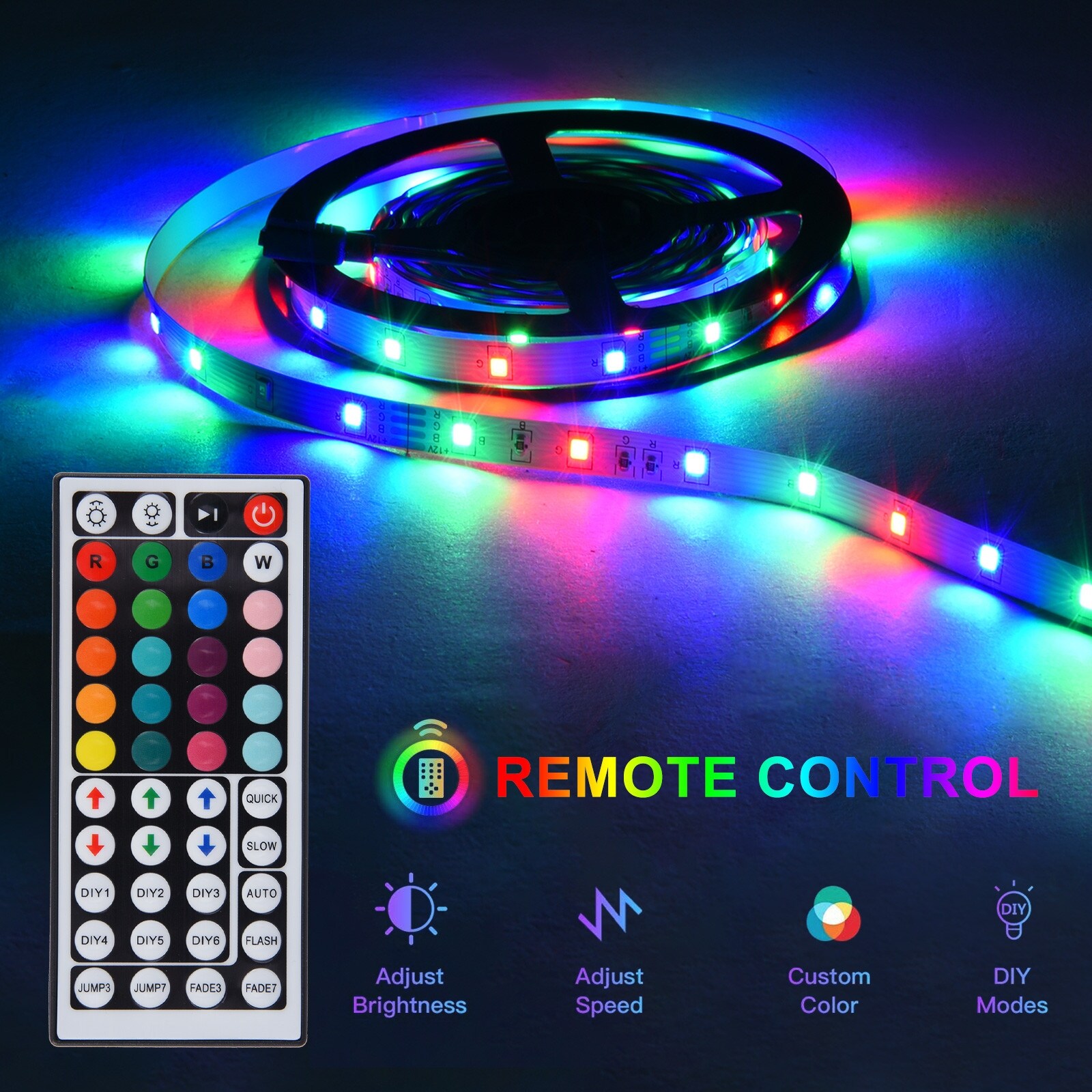 5M 3528 RGB LED Strip Strip Strip Strip Lights SMD Lights String Lights Shopping - The Best Deals on String Lights | 40830311 - Mycitystee