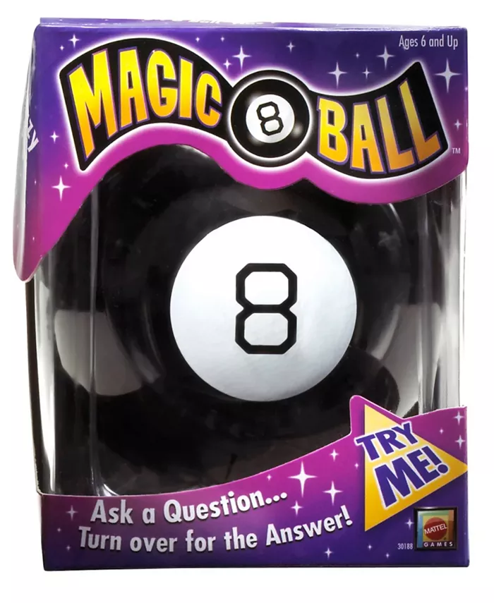 Mattel Games Fortune Telling Novelty Magic 8 Ball Toy - Mycitystee