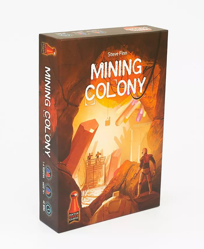 Dr. Finn's Games Mining Colony Puzzle Game， 136 Pieces - Mycitystee