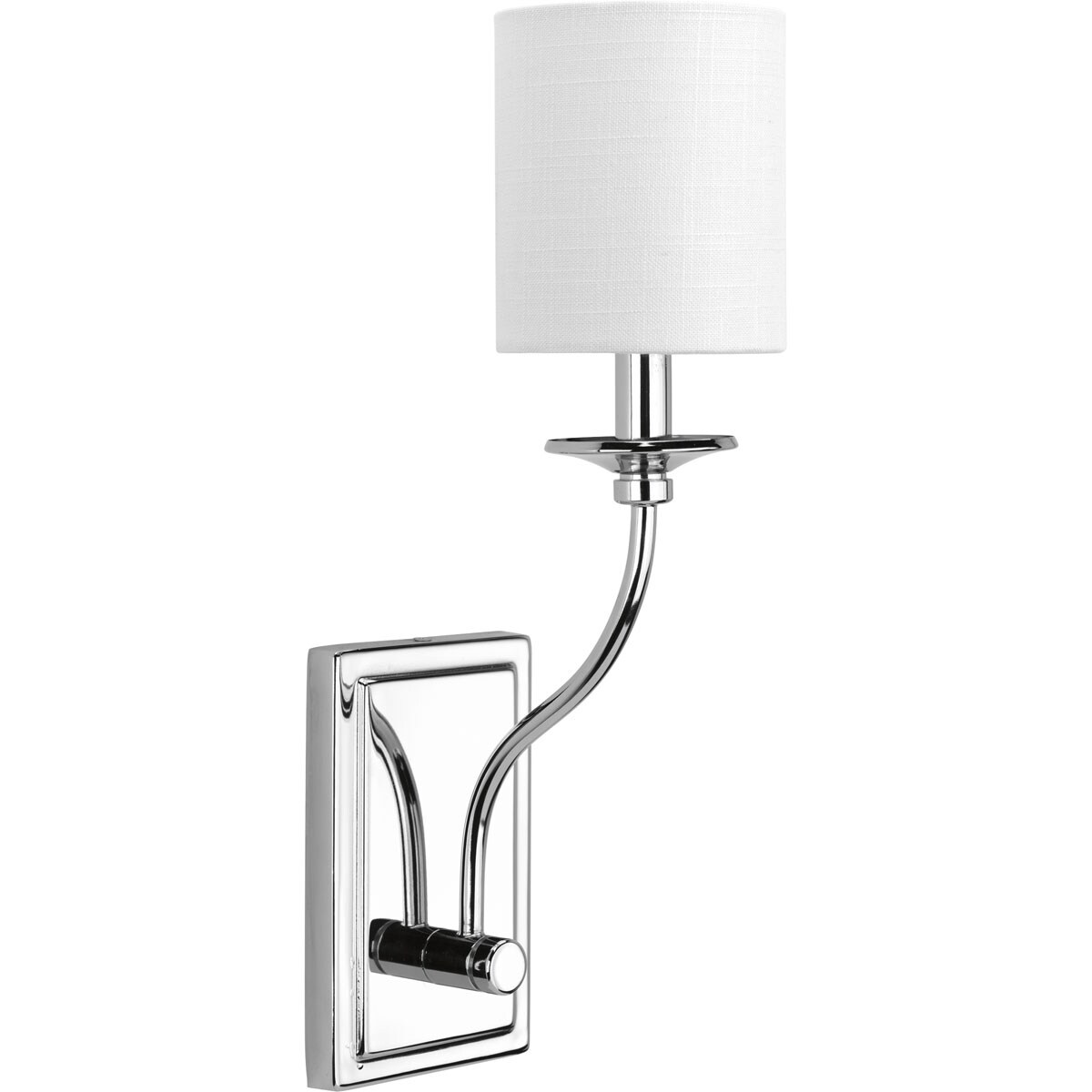 Bonita Collection 1-Light Polished Chrome Sconce - Mycitystee