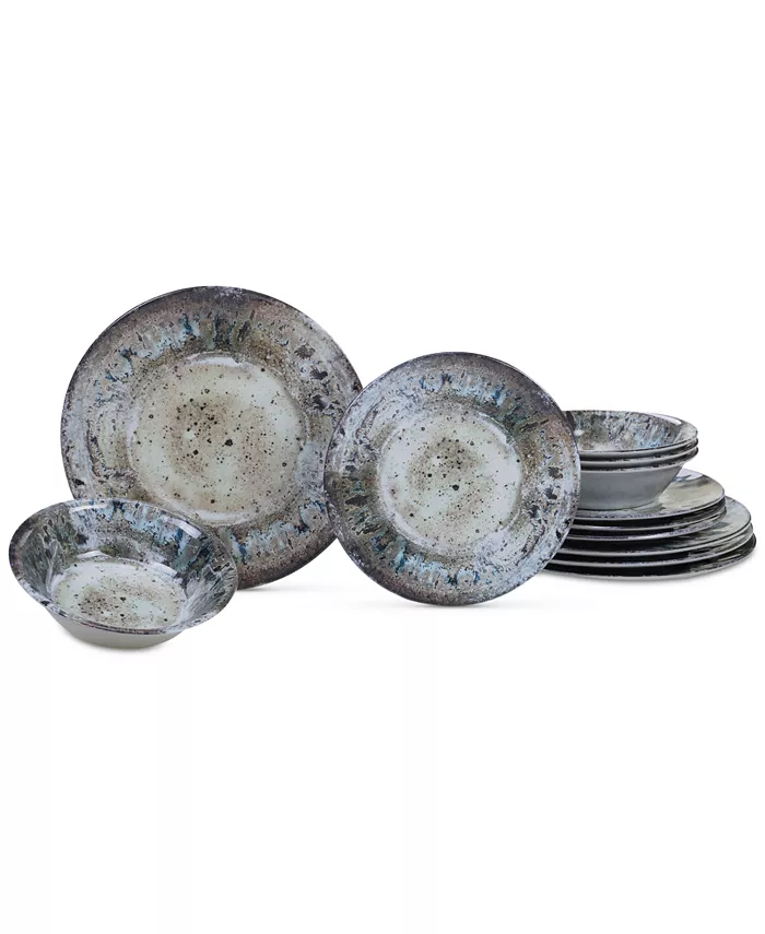 Certified International Radiance Cream Melamine 12-Pc. Dinnerware Set - Mycitystee