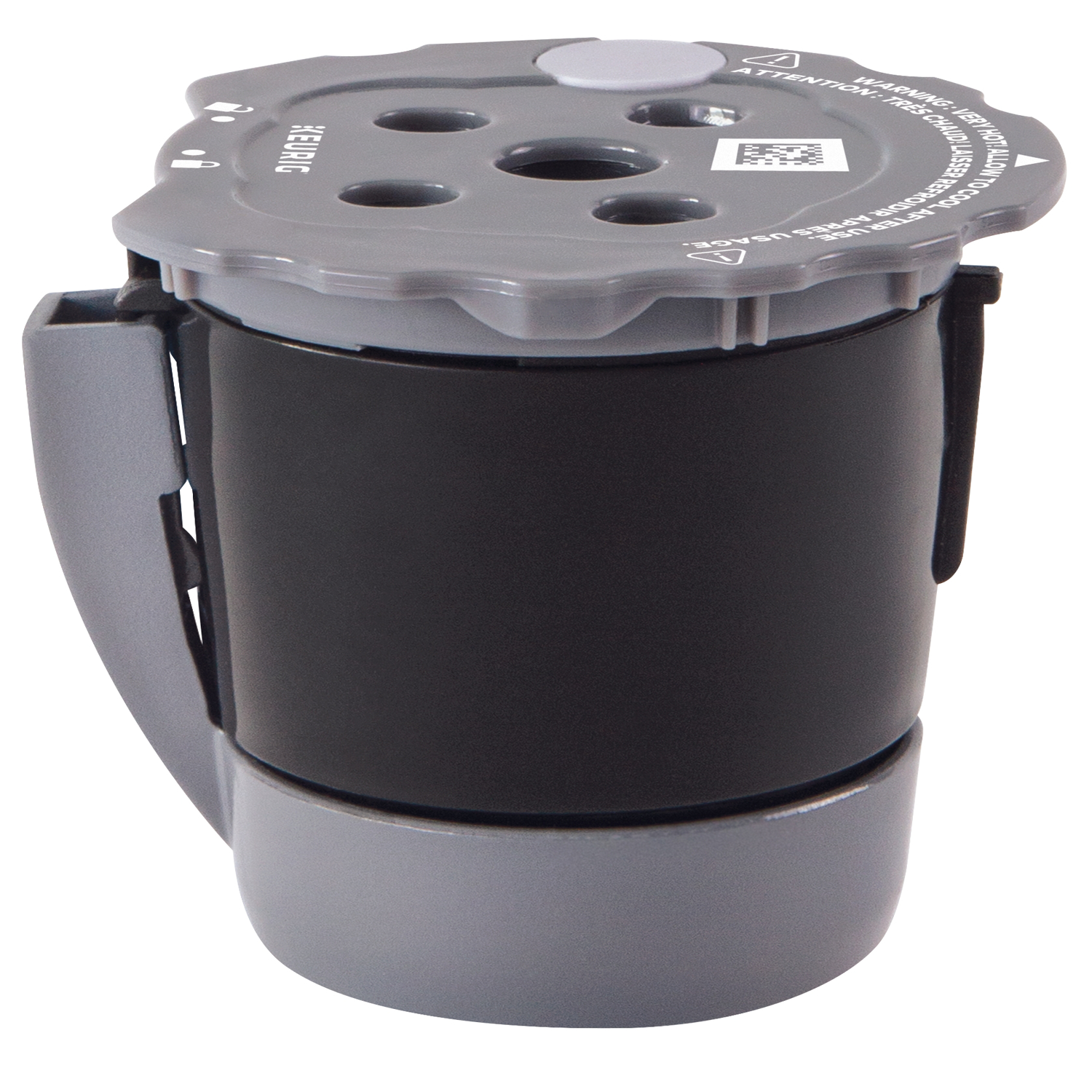 Keurig 1 cups Black/Gray K-Cup Reusable Coffee Filter 1 pk - Mycitystee