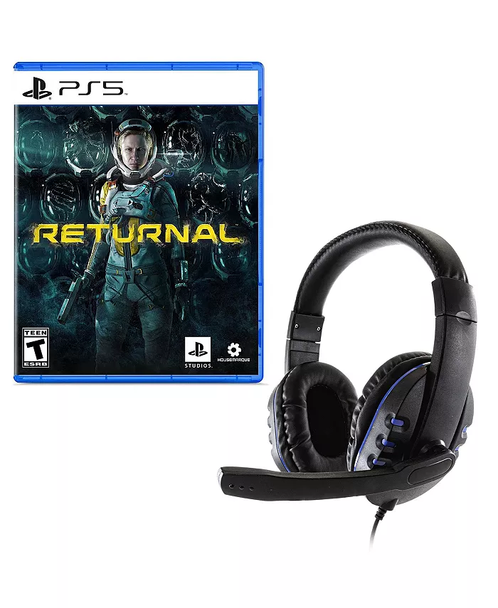 Playstation Returnal Game with Universal Headset for 5 - Mycitystee