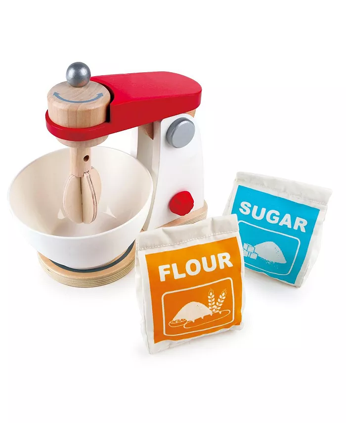 Hape Mix Bake Blender Wooden Play Set - Mycitystee
