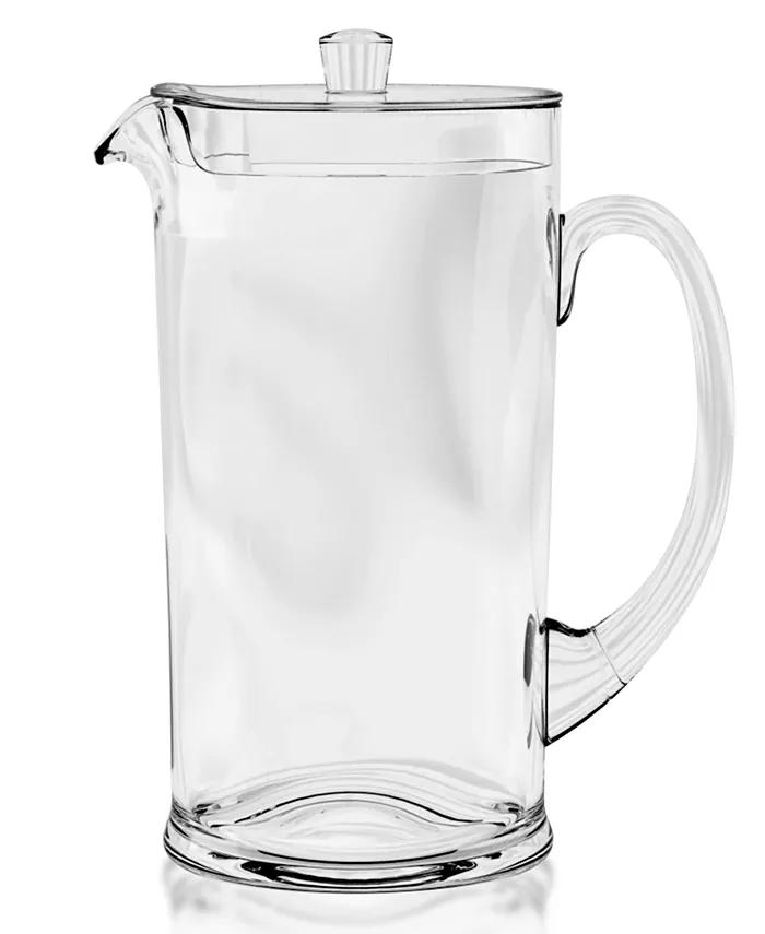 TarHong Cordoba Pitcher with Lid， Clear， 78 oz.， Premium Plastic， Set of 1 - Mycitystee
