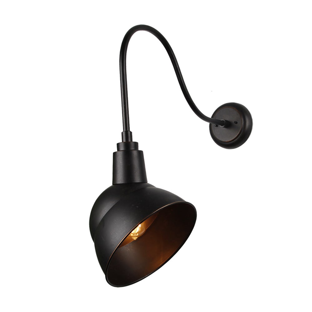 AA Warehousing 1 Light Outdoor Wall Mounted Light In Oil Rubbed Bronze Shopping - The Best Deals on Outdoor Barn Lights | 22920943 - Mycitystee