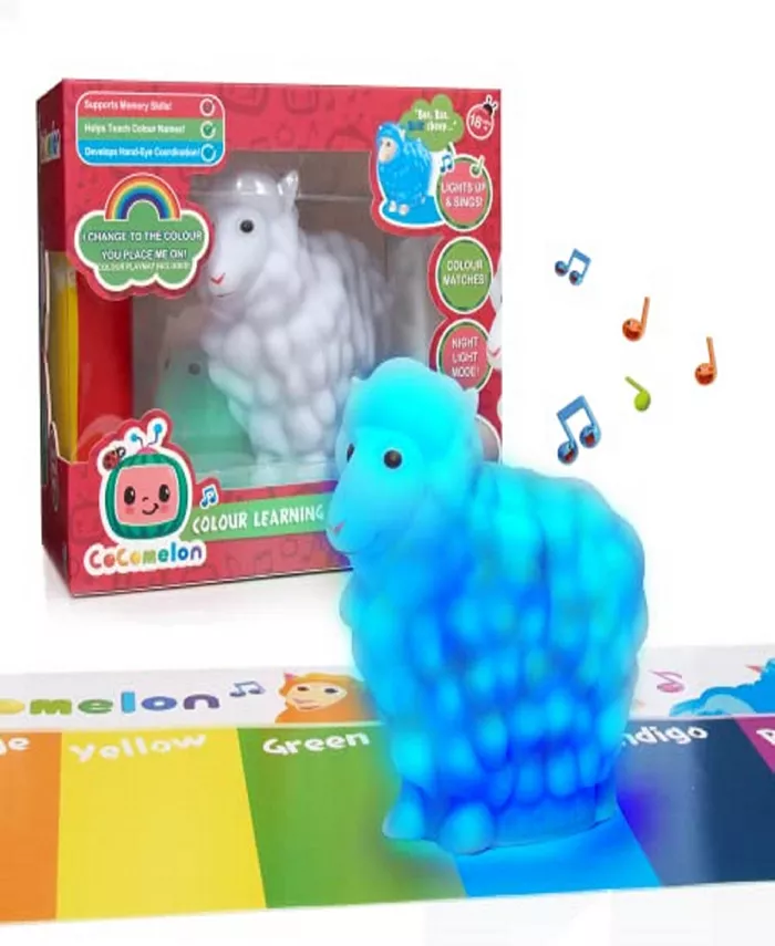 WOW! Stuff Cocomelon Color Learning Musical Sheep Toy - Mycitystee