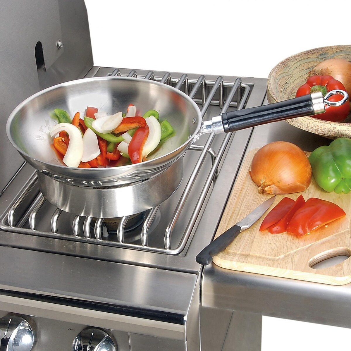 Alfresco 14-Inch Professional Wok - Mycitystee